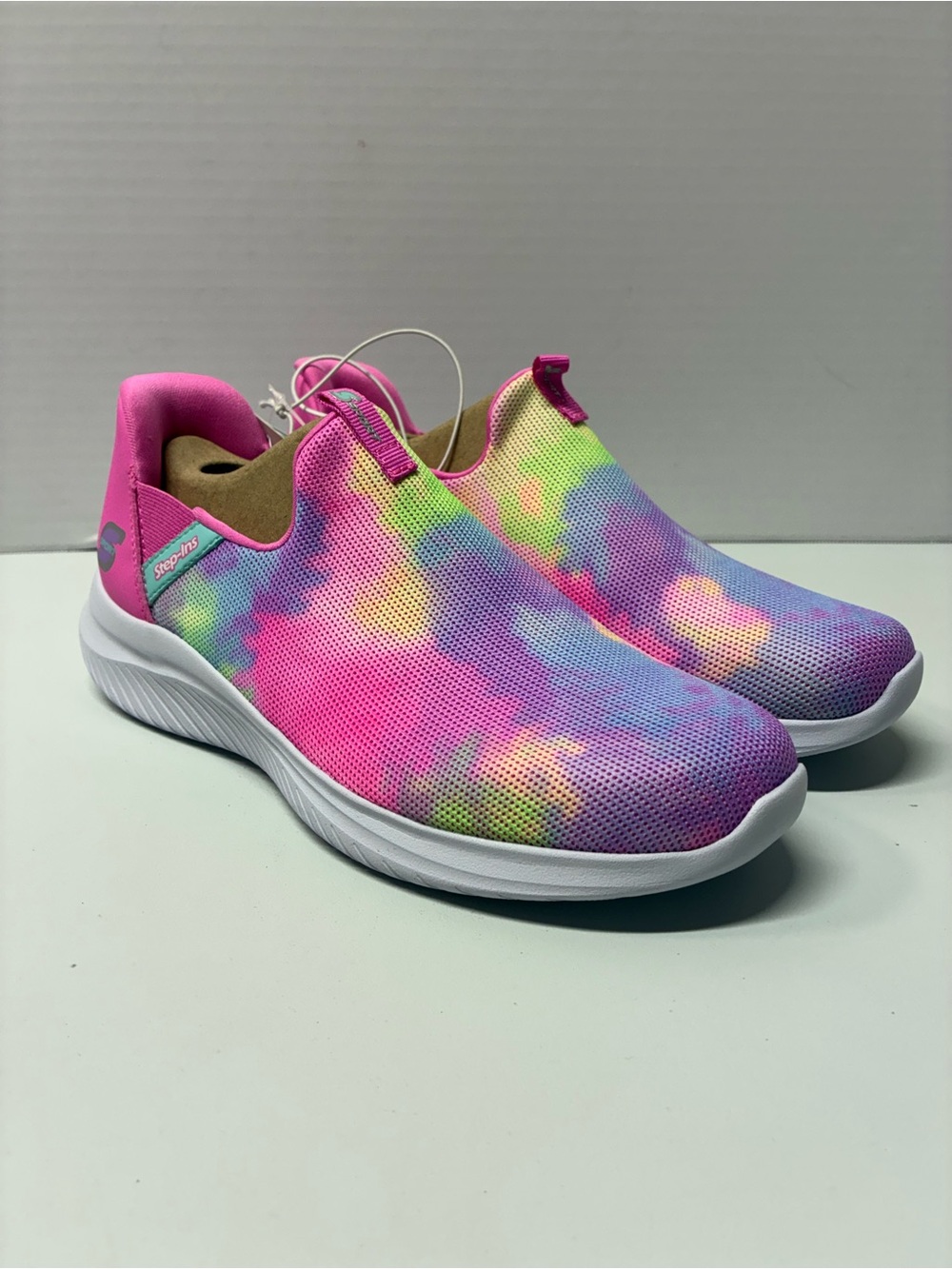 Skechers Slip-On Tie-Dye Walking Shoes for Girls
